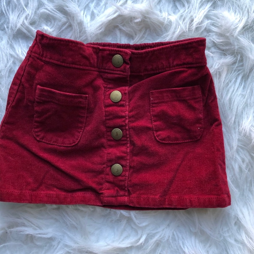 Corduroy skirt